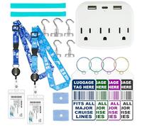 VIXAVI Cruise Ship Essentials 2025 - Approved Must Haves Packing List, Accessories Works With All Cruise Lines, Blue, L, Casual