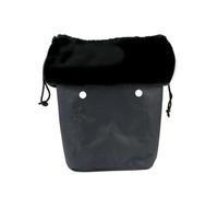 VIXDA 2025 Winter O Bag Large Capacity Classic Mini Plush Fur Furry Organizer Top Drawstring Colorful Inner Insert for Obag Winter
