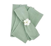VIXDA 30pcs 30x45cm Cotton Sage Green Napkin Reusable Wedding Party Christmas Table Decor Retro napkins