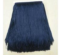 VIXDA 5/10 yards 30 cm long Navy polyester filament to be tassel decoration Latin dance clothing clothing curtains DIY