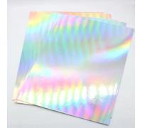 VIXDA 5Pcs A4 Gold and Silver Card 250GSM For Card Making & Paper Crafts Mirror Board/Holographic Paper
