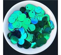 VIXDA 8mm 10mm 12mm 15mm 20mm 25mm 30mm 40mm PVC Flat Round loose Sequins Paillettes sewing Wedding Craft Accessories with 1 side hole