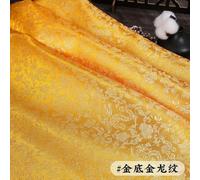 VIXDA Dragon Pattern Brocade Jacquard Fabric for Clothes Decoration Costumes Handicraft Diy Sewing Needlework Cloth Green