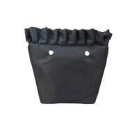 VIXDA Obag Organizer with fold Frill Pleat Soild Fabric Waterproof Inner Lining Insert Zipper Pocket for Classic Mini O Bag