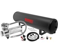 Vixen Air Suspension Kit for Truck/Car Bag/Air Ride/Spring. On Board System- 200psi Compressor, 5 Gallon Tank. for Boat Lift,Towing,Lowering,Leveling Bags,Onboard Train Horn,Semi/SUV VXO4852C