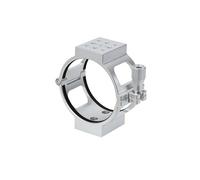 Vixen Tube Clamp 115s for VSD90ss, CNC-Machined Aluminium, M6/M8 Threaded Holes, Internal Felt Protection