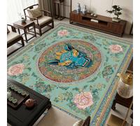 VIXENIUM Dragon Rug for Living Room, Square 200 x 200 cm