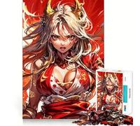 Vixens Wrath 1000 Pieces Puzzles for Teenagers Mind Boost Fun High Accuracy Cutting Craft Calming Mental Break Activity (38x26cm)