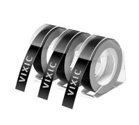 Vixic 9mm Embossing Tape for Embossing Label Maker