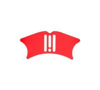VIXIIV Nose shadow tool Silicone Case Soft and Sleek, Nose Highlighting&refining nose contouring Assist in drawing nose shadow tool Aids to drawing lip peaks (Red)
