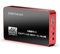 VIXLW 4K HD USB 3.0 Video Capture Card with HDMI Loop-Out, 4k 60Hz No Lag Passthrough for Video Recording, Support Capture Resolution Up to 4K NV12 Format, Compatible with PS5/PS4