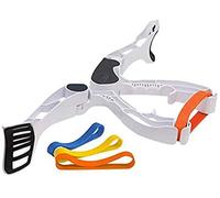 VIXPET Upper arm trainer, arm training device strength training for the upper body resistance with 3 system bands, strength fitness equipment for fitness enthusiasts