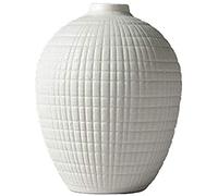 VIXPET White Ceramic Round Modern Vase for Lovers / Relatives / Friends - 16