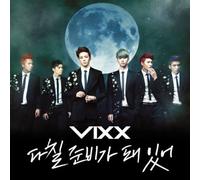 VIXX - VIXX [I'M GETTING READY TO HURT] 3rd Single Album CD+Photobook+Tracking Number K-POP SEALED