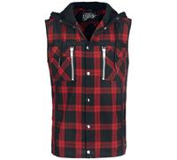 Vixxsin Eetu Shirt Short-sleeved Shirt black red 3XL