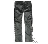 Vixxsin Maximus trousers Imitation Leather Trousers black W32L34