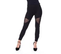 Vixxsin Onyx Leggings Women Leggings Black L, 95% Cotton, 5% Elastane, Skinny