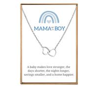 VIY Personal Card Boy mom necklace, Boy mom gifts for women, Boys moms mothers day gift, First mothers day gifts