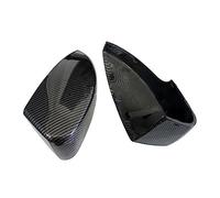 VIYOLI Car mirror housing For F&ord For Kuga For Escape C520 For EcoSport 2013-2018 For Focus 3 MK3 SE ST RS Side Wing Rearview Mirror Cover Case Caps Side mirror cover (Color : carbon fiber)