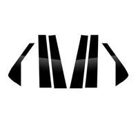VIYOLI Car Window Pillar Decoration for Discovery Sport 2015-2019, Car Door Window B C Pillar Post Trims Cover, Side Window Column Posts Decorative Stickers, Auto Exterior Accessories