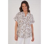 VIZ-A-VIZ Abstract Print Shirt - 18/20