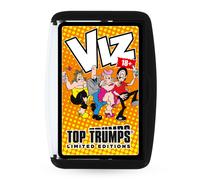 Top Trumps Viz Comics Limited Editions Card Game, play with Johnny Fartpants, Roger Mellie and Big Vern, great gift adults 18 plus