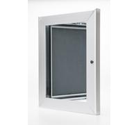 Viz-Pro A0 External Lockable Notice board