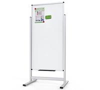 VIZ-PRO Double Sided Magnetic Stand Whiteboard, 120 x 60 cm