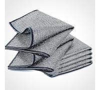 VIZAG New Upgrade Steel Wire Dishcloth,Double-Layer Multipurpose Wire Dishwashing Rag,Powerful Cleaning Non-Scratch Wire Dishcloth Rag for Cookware, Sinks, Dishes, Stove Tops (6)