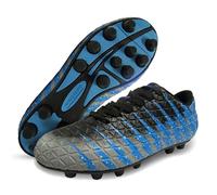 VIZARI Boys FG Football Boots - Kids Firm Ground Football Shoes for Indoor & Outdoor Play - Comfortable Youth Soccer Cleats for Training & Match Use