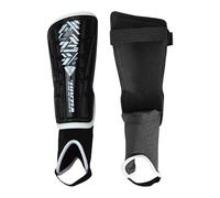 Vizari Malaga Shin Guard, Black/White, XX-Small