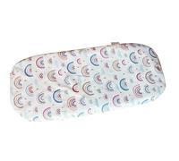 Vizaro - Fitted Sheet for Pram Carrycot Mattress - Children's Pushchair 70-80 x 30-35 cm - 100% Cotton - Made in EU, OekoTex - Rainbow