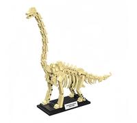 VizBrou Animal Fossils Building Set, Dinosaur World Skull Building Model Kit, 501PCS Brachiosaurus Dino Skeleton Bone Model Construction Building Toy Set for Girls Boys Kids Adults, Decor
