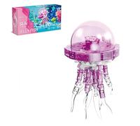 VizBrou Animal Jellyfish Building Blocks Set, 84 PCS Creative Ocean Model Toys Construction Kit, Party Favors Classroom Prizes Rewards Gifts for Kids Boys, Girls, Ages 6+