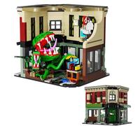 VizBrou Audrey 2 Piranha House Architecture Building Blocks Set, Little Shop of Horrors Piranha Flower Building Model Kit Compatible with Leg, Creative Plants Shop Gift for Adults Kids 8+ 800+PCS