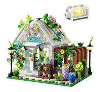 VizBrou Flowers House Building Blocks Set, City Plants Flower Garden Street View Architecture Construction Model Kit, DIY Gift for Woman, Girls Ages 6+ Years Old, Valentine's Day, Birthday, 769 PCS