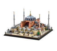 VizBrou Hagia Sophia Building Blocks Set, 1436 PCS Historic Landmark Architecture Model Kit for Adults, Turkish Cultural Monument Brick Set Construction Toys, Creative Gift Boys Aged 6+