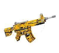 VizBrou Hornet M4A1 Rifle Building Block Toy, Military Assault Gun Construction Model Kit Greative Gift for Teens & Adults for Ages 6+, Home Decor Compatible with Major Brands, 452 Pieces