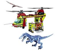 Vizbrou Jurassic Dinosaur Rescue Building Blocks Set, 585 PCS Adventure Prehistoric Dino Construction Kit with T-Rex, Velociraptor Figures, Vehicle & Explorer Models Toys for Home Decor Birthday Gifts