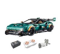 VizBrou Martin Firehawk Sports Car Building Blocks Kit, 3794 PCS Technik Racing Supercar Display Model, 1:8 Scale Collectible Vehicle Construction Toys for Adults, Boys, Dynamic Version