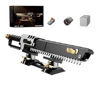 VizBrou Mechanical Chainsaw Sword Building Block Toy, Robot Weapon Construction Model Kit, Office Home Decro Creative Gift for Teens & Adults, Compatible with Major Brands, 2856 Pieces