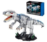 VizBrou Mechanical T-Rex Dinosaur Building Blocks Set, 1176 PCS Tyrannosaurus Rex Jurassic Dino Construction Model Toys, Educational Animals Construction Kit for Home Decor, Birthday Gifts