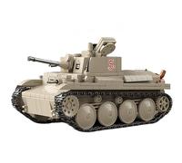 VizBrou Panzer IV Ausf. G Tank Building Blocks Set, WWII German Brummbär Assault Military Vehicle Brick Toys for for Kids & Adults, Collectible Construction Gift for History Fans, 730 PCS