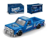 VizBrou Pickup Truck Building Kit, 392 Pcs American Technology Pickup Truck Model Car Building Blocks Set with Container Display Box, Collectible Gift for Adults, Kids Aged 6+