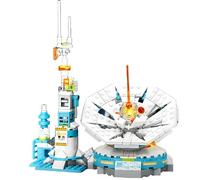 VizBrou Quantum Laser Cannon Building Blocks Set, 244 PCS Technik Futuristic Sci-Fi Weapon Model Kit for Kids & Teens, STEM-Compatible Construction Toy, Creative Gift for Sci-Fi Fans Ages 6+