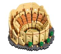 VizBrou Roman Colosseum Building Blocks Set, Mini Bricks 3D Famous Landmark Series Architectural Model Kit for Kids, Adults, Creative Gift for History and Architecture Lovers, 1500+ PCS