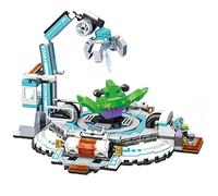 VizBrou Space Alien Civilization Research Lab Building Blocks Set, 316 PCS Sci-Fi Experiment Station Construction Kit, STEM Toy for Kids & Teens Ages 6+, Creative Gift for Space & Science Fans