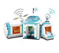 VizBrou Space Edition Southern Gate Research Base Building Blocks Set, 351 PCS Sci-Fi Exploration Station Model, STEM Construction Kit for Kids & Adults, Creative Space Toy