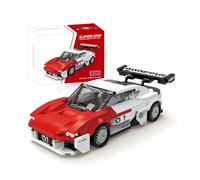 VizBrou Super Sports Car Building Blocks Set, Porschee MissionR Retro Racing Car Building Model Kit, 360PCS Speed Champion Collectible Super Sports Vehicle, Compatible Model Toys Gift for Adults Kids