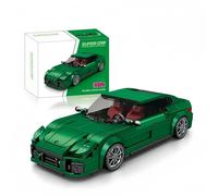 VizBrou Super Sports Car Building Blocks Set, Porschee Panameraa Retro Racing Car Building Model Kit, 332PCS Speed Champion Collectible Vehicle, Compatible Model Toys Gift for Adults Kids